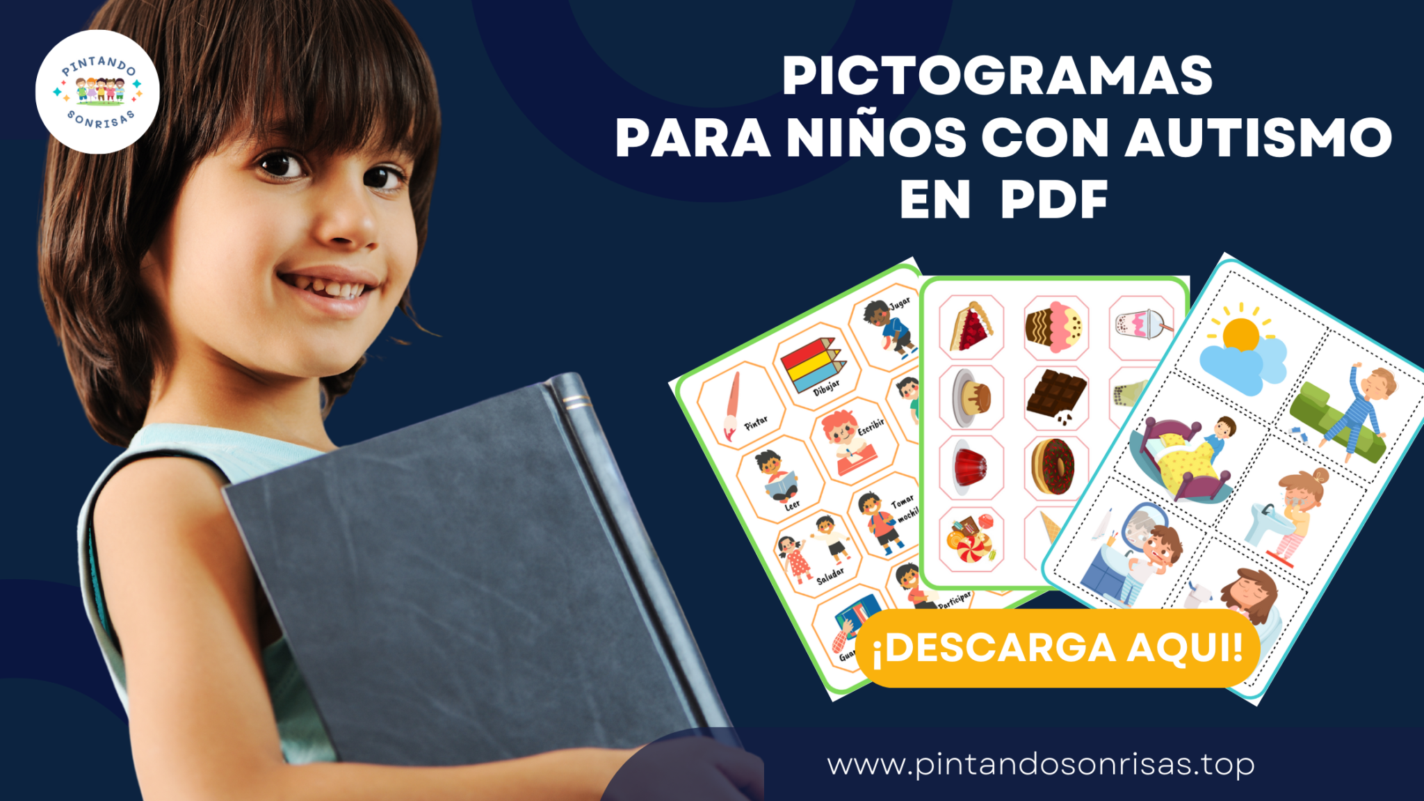 Cómo usar los Pictogramas con niños con autismo